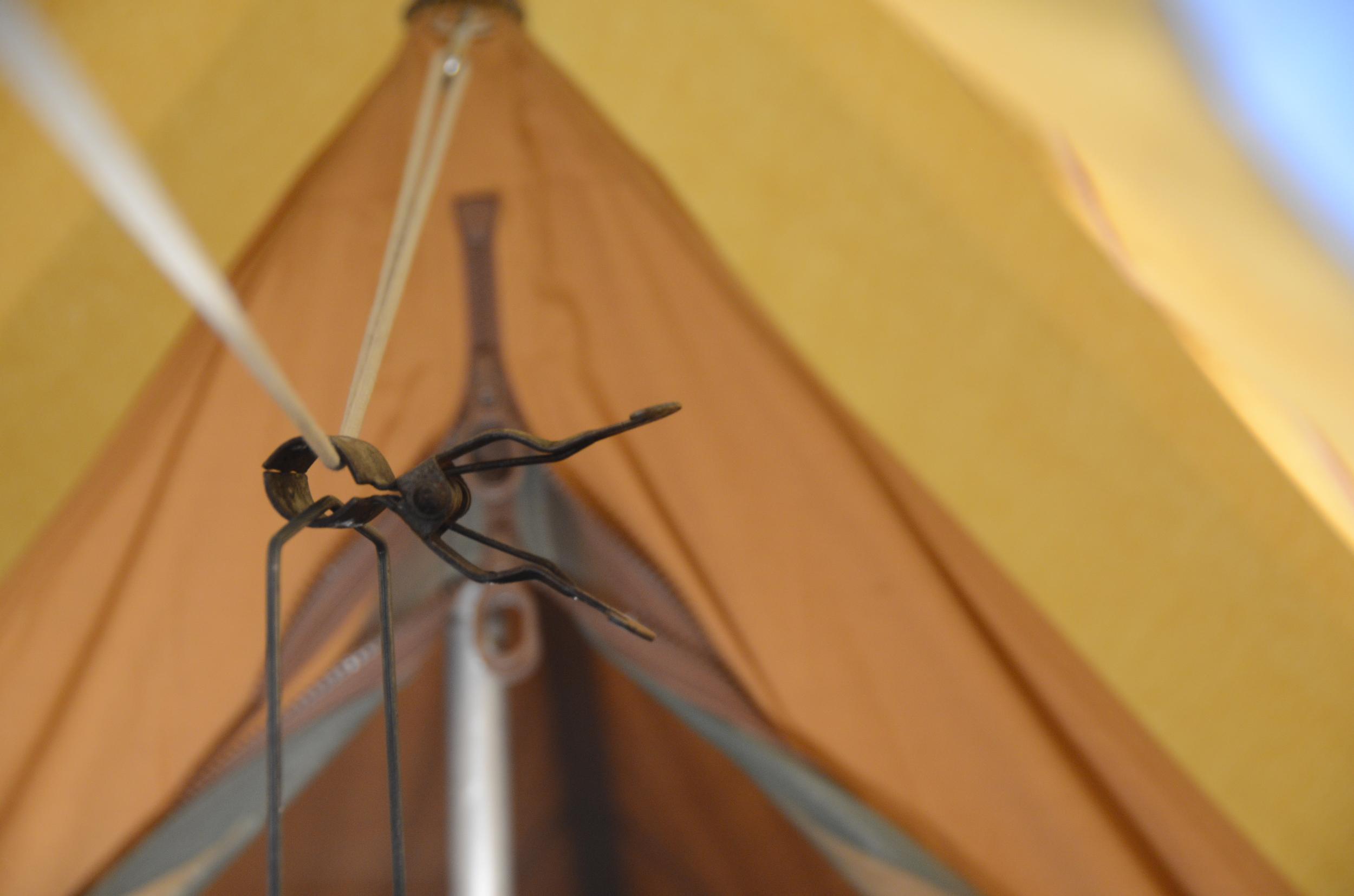 verlichting tent veiligheid vallen hanglamp